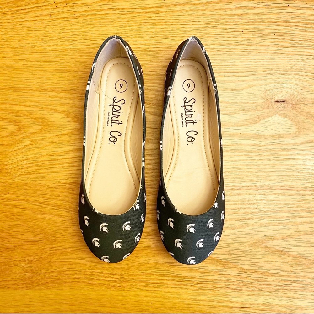 Michigan State Ballet Flats